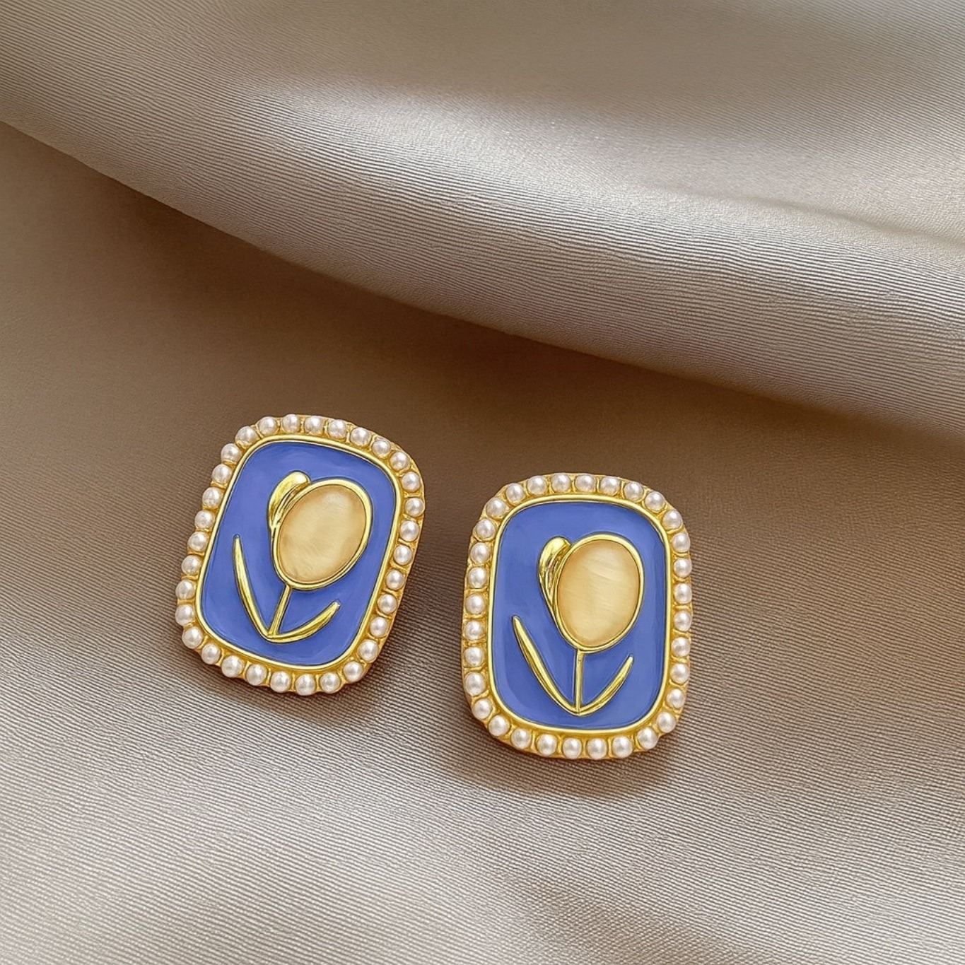 Blue Mirage Earrings
