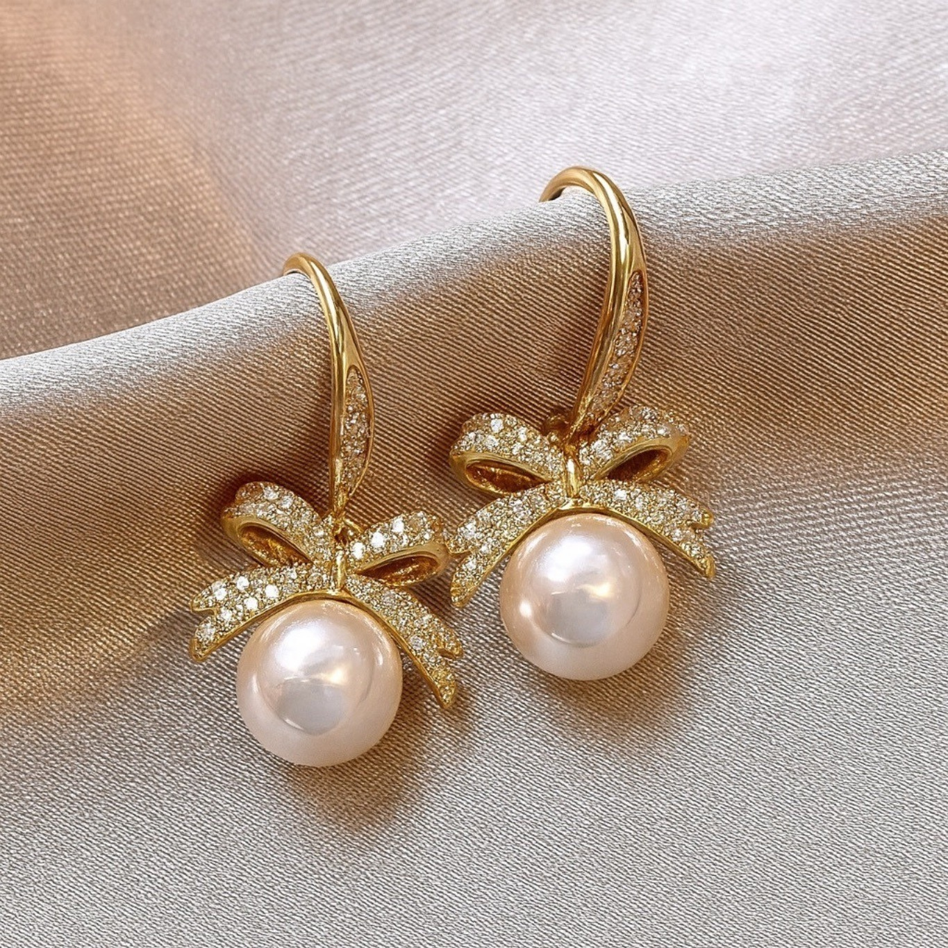 Crystal Flower Earrings