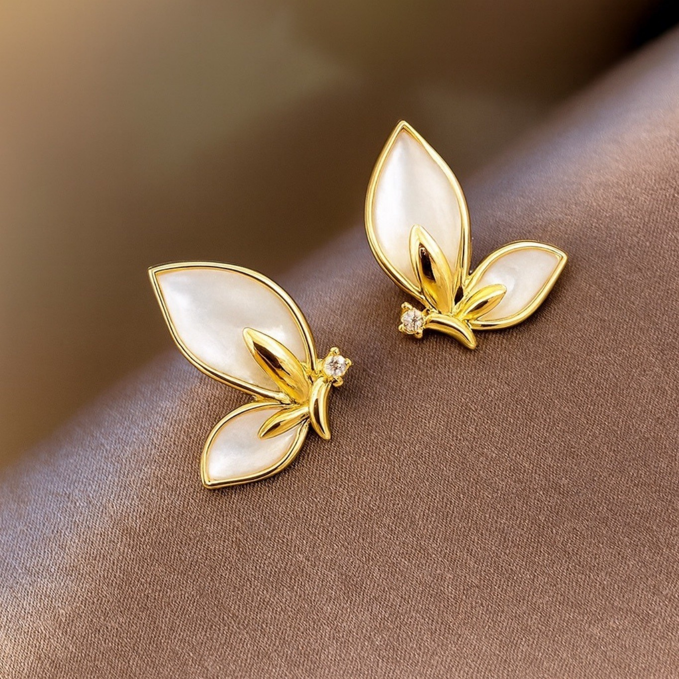 Morning Leaf Studs