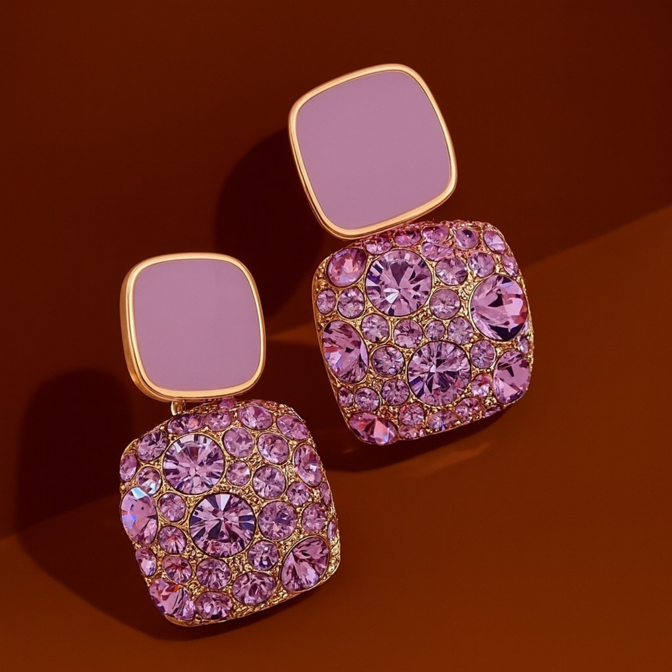 Lilac Crush Studs