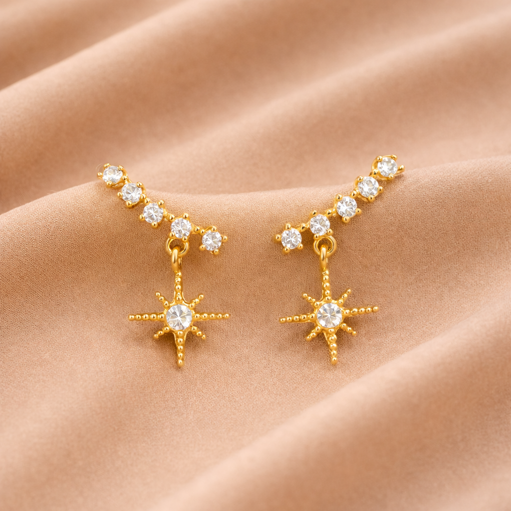Twinkle Arc Earring