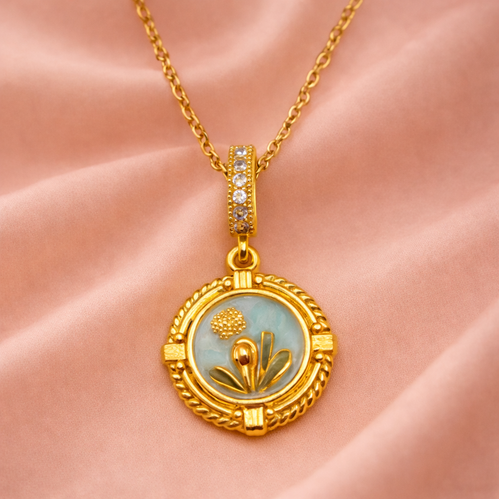 Enamel Grace Pendant