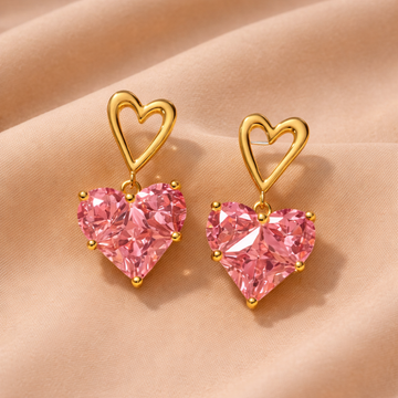 Amour Pink Earring