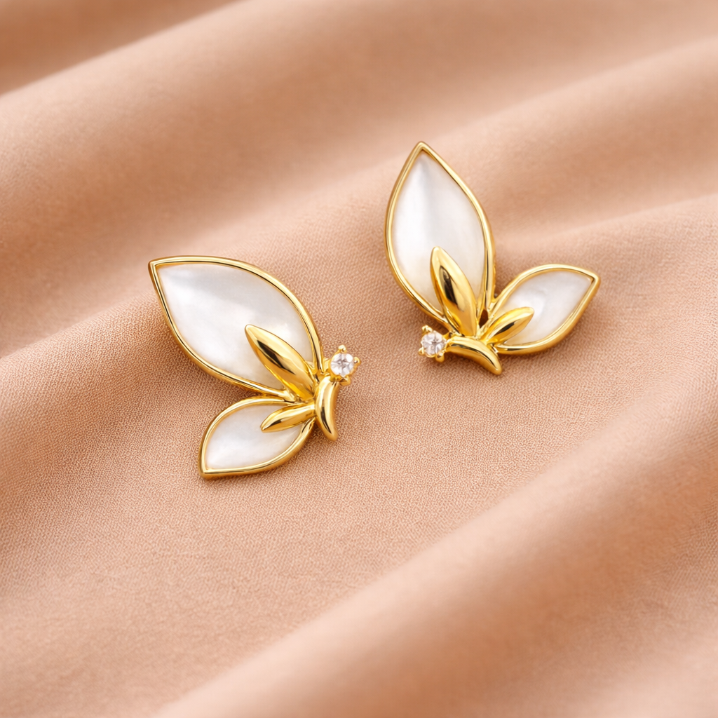 Morning Leaf Studs