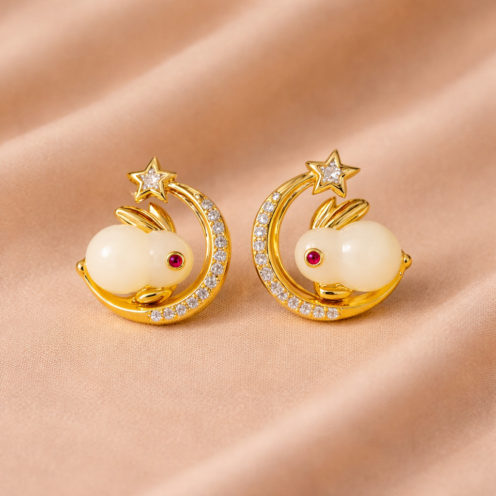 Honey Bunny Earrings