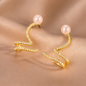 Golden Knot Earrings
