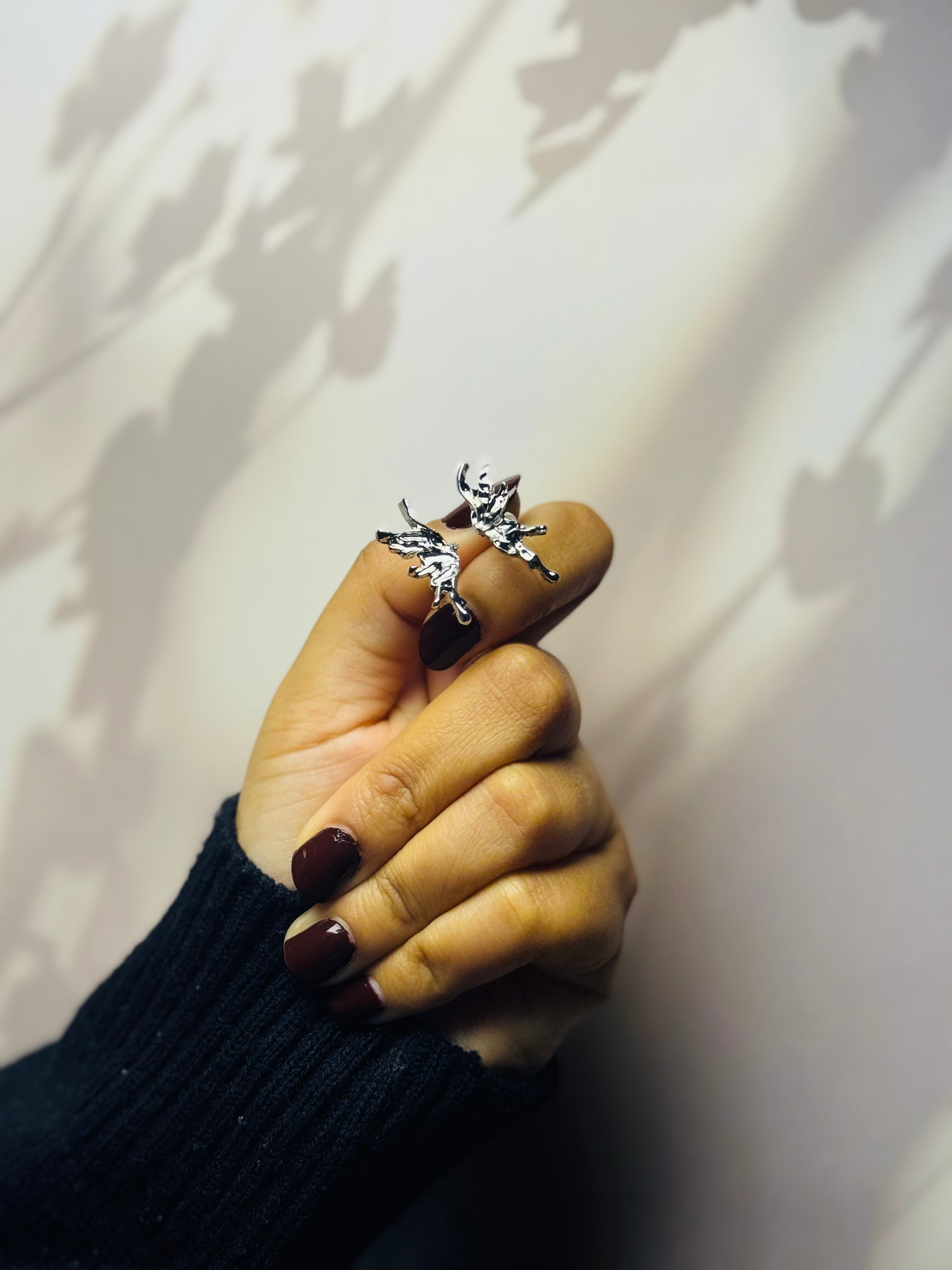 Angel Wing Adjustable Ring