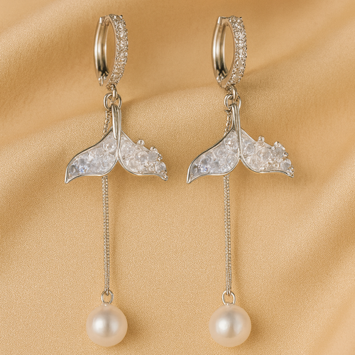 Mermaid Pearl Earrings