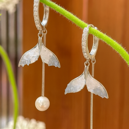 Mermaid Pearl Earrings
