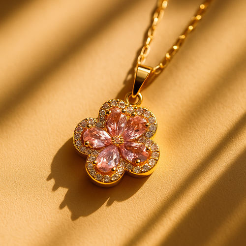 Pink Blossom Pendant