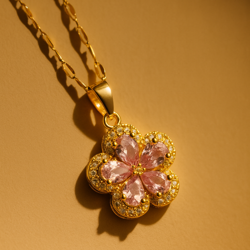 Pink Blossom Pendant