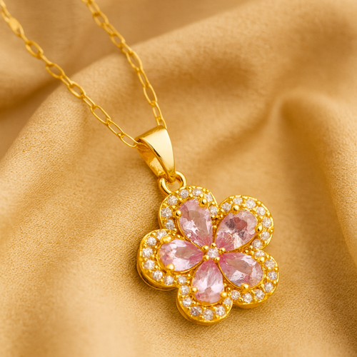 Pink Blossom Pendant