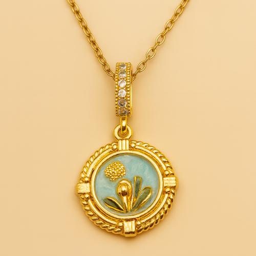 Enamel Grace Pendant