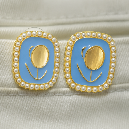 Blue Mirage Earrings