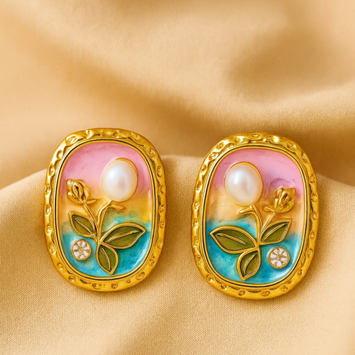 Resin Lush Earring