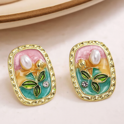 Resin Lush Earring
