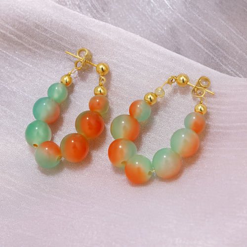 Sun Kissed Beads Earrings